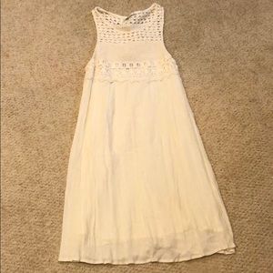 Pull and bear cream dress. Size small